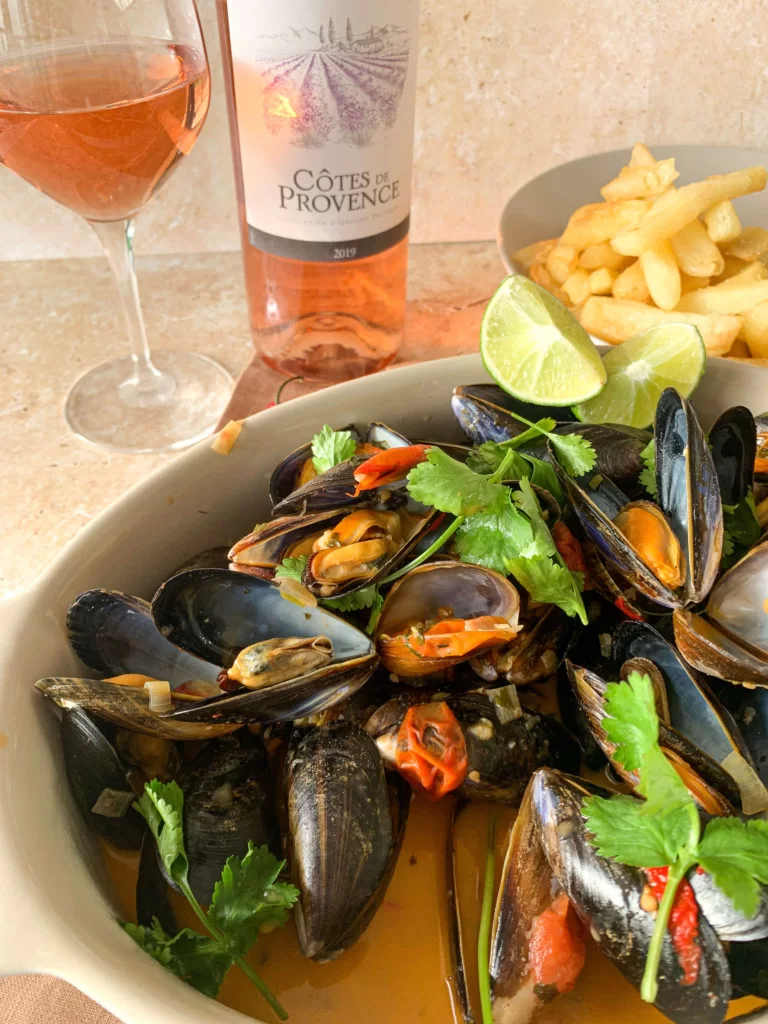 Moules Frites – Thai Style