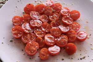 up close breakfast tomatoes