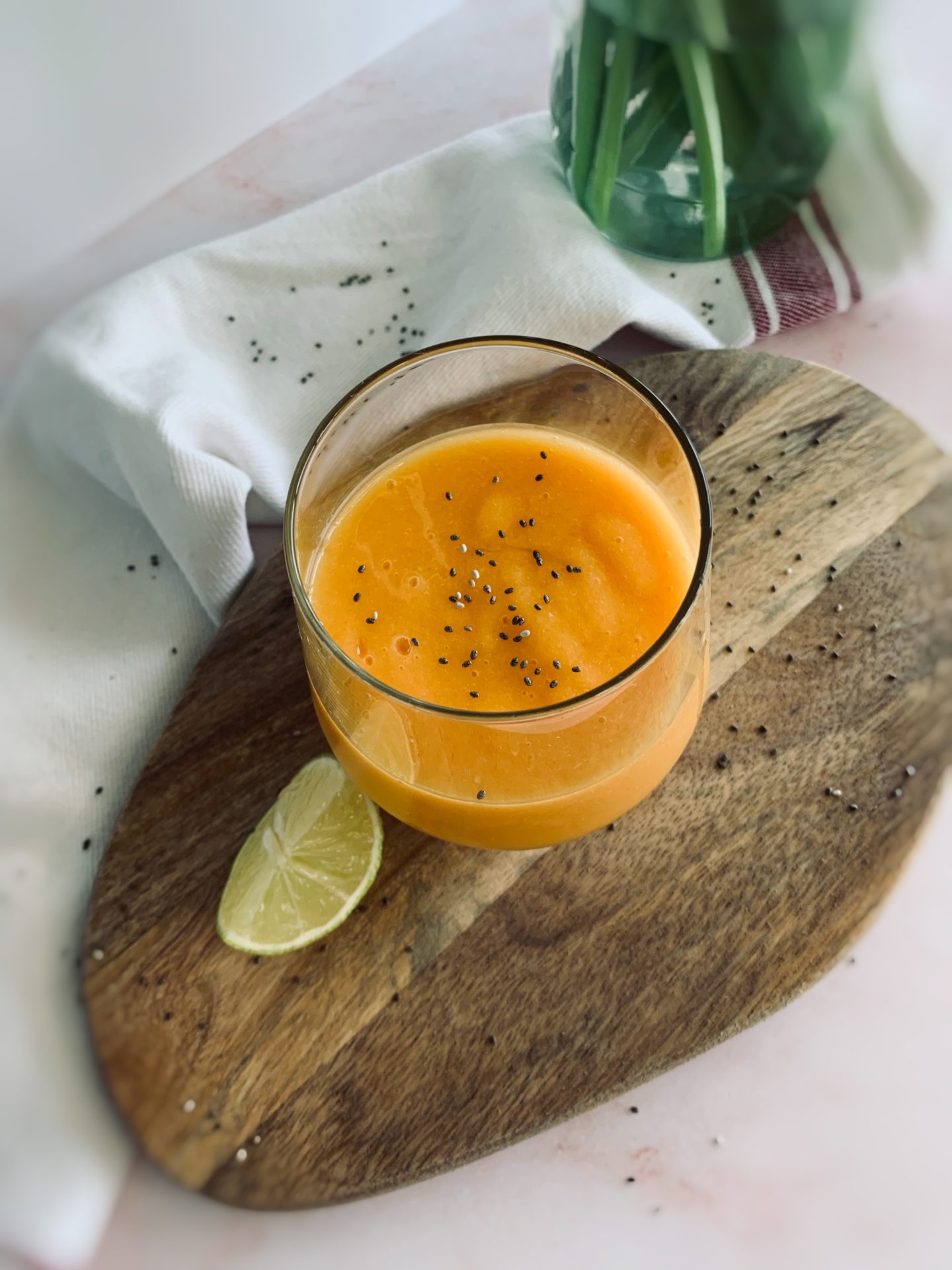 Mango and Blood Orange Smoothie