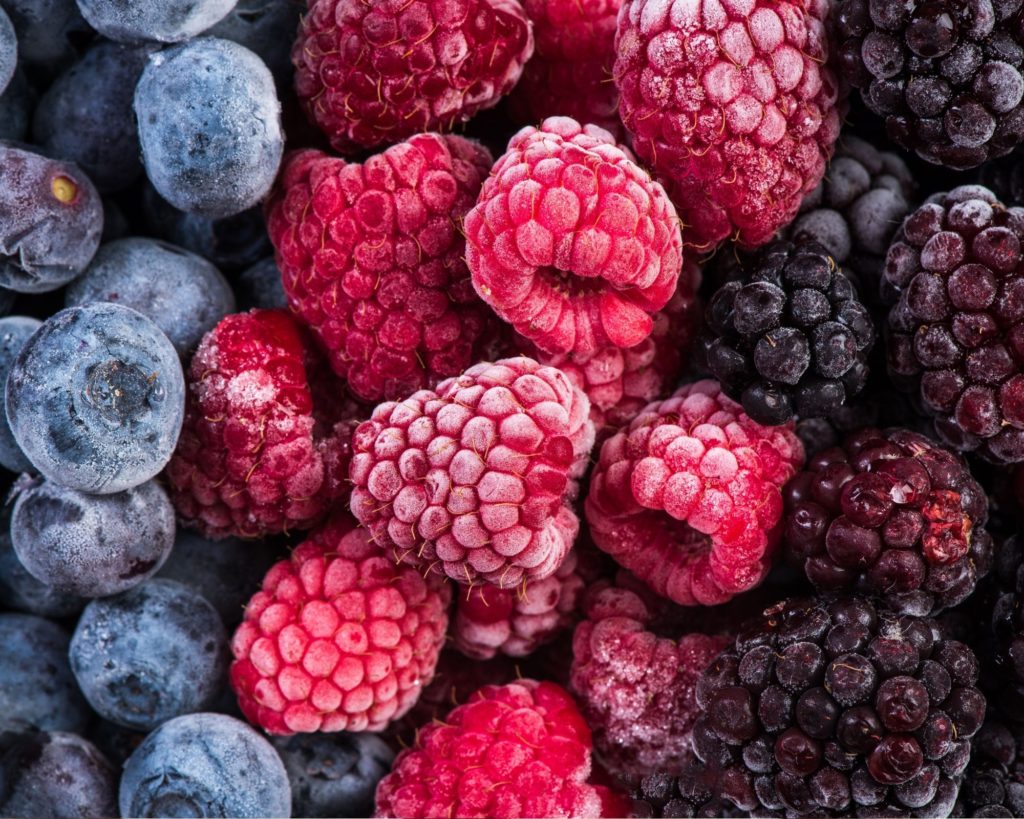 frozen berries