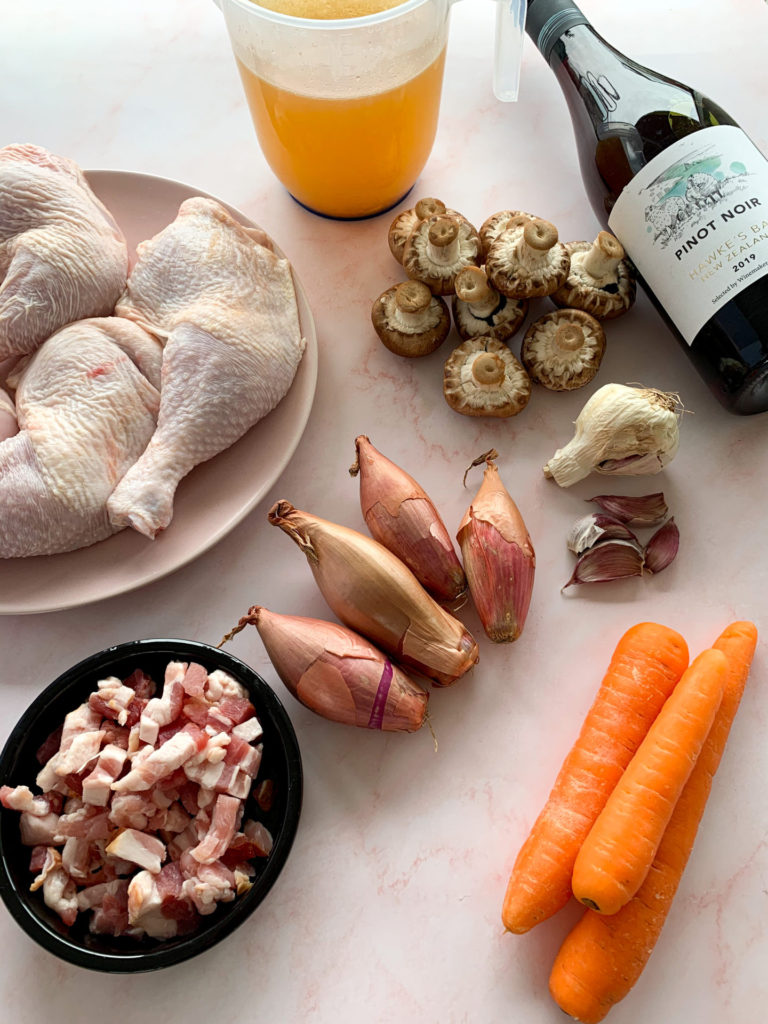 coq au vin ingredients