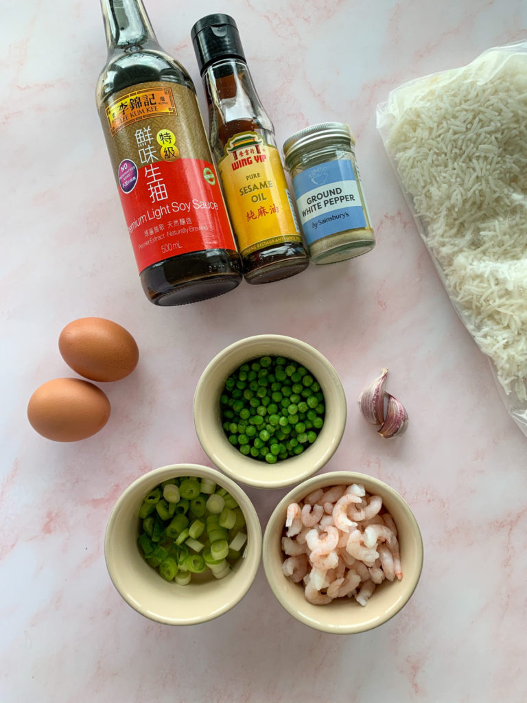 15 min fried rice ingredients