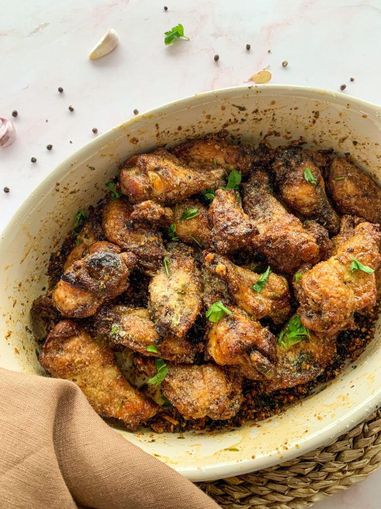 garlic and parmesan wings