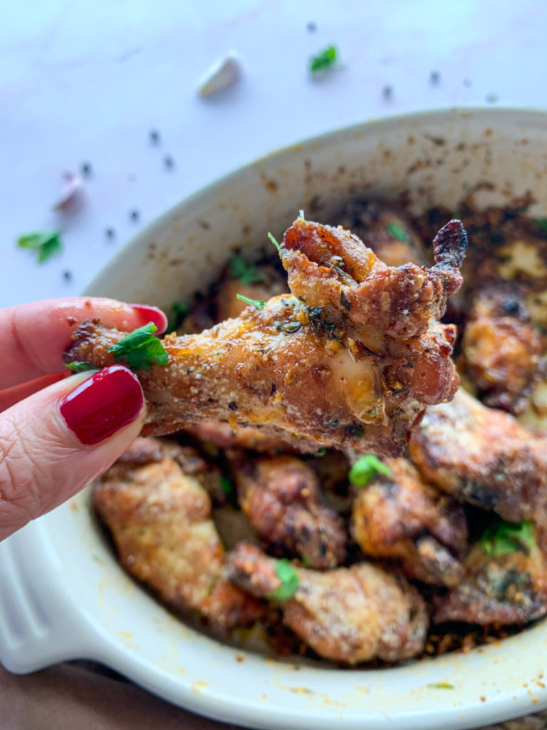 garlic and parmesan wings