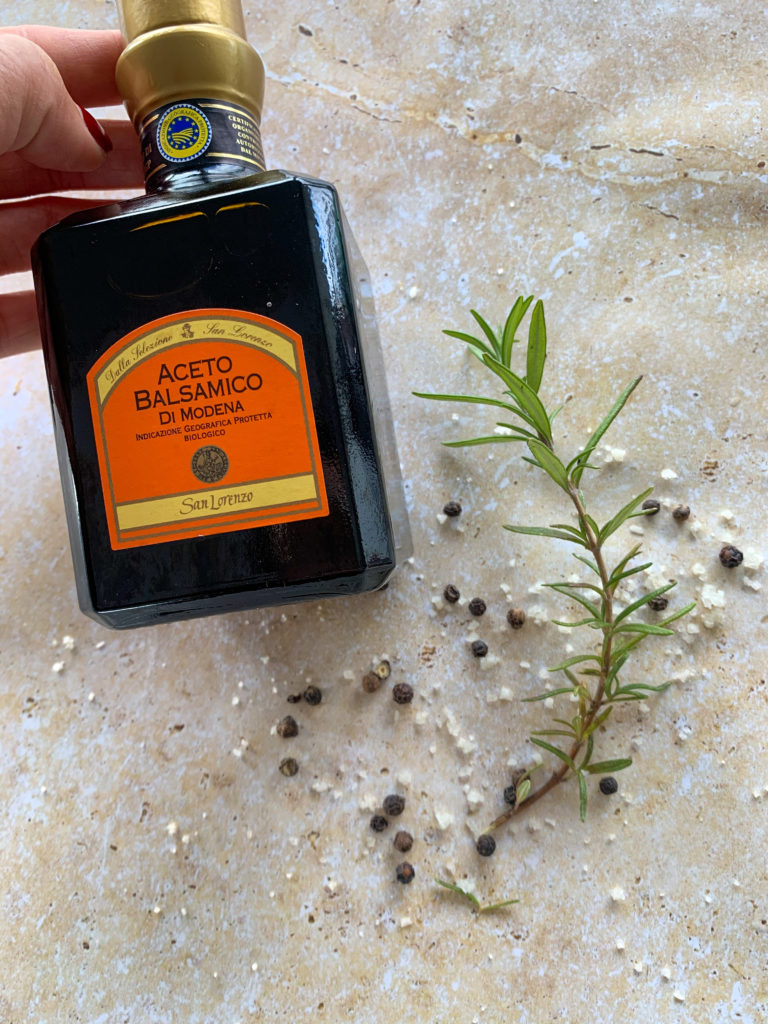 balsamic and rosemary 