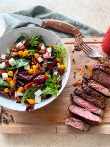 steak salad