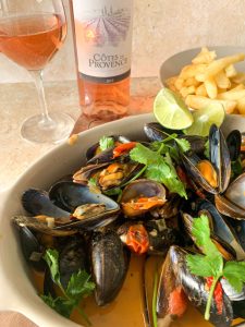 moules frites - thai style