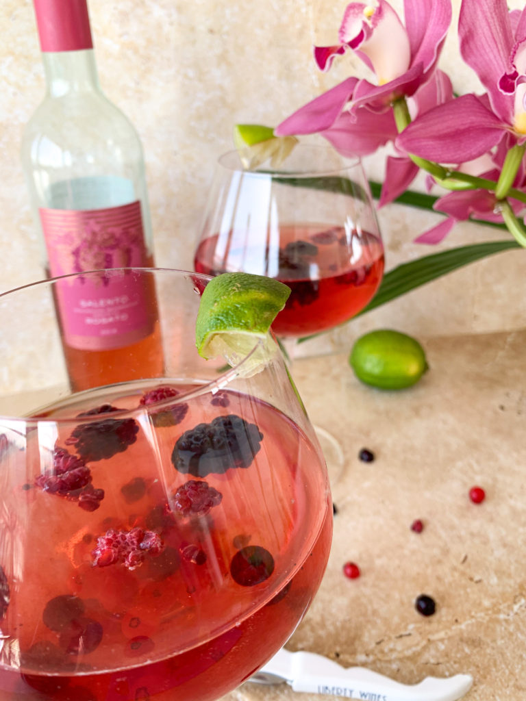 berry wine cooler cocktail