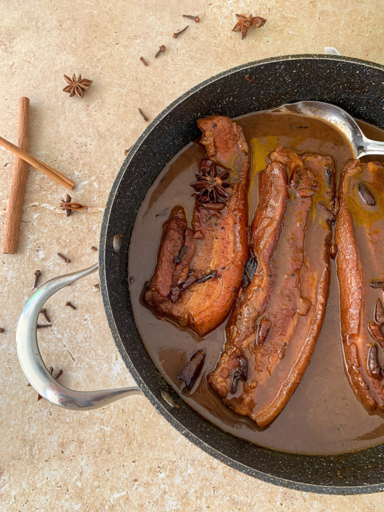 braised pork belly