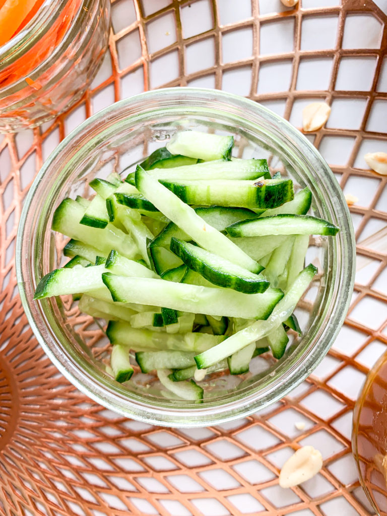 up close cucumbers