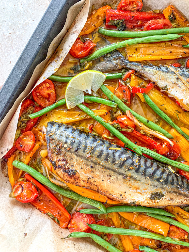 baked mackerel