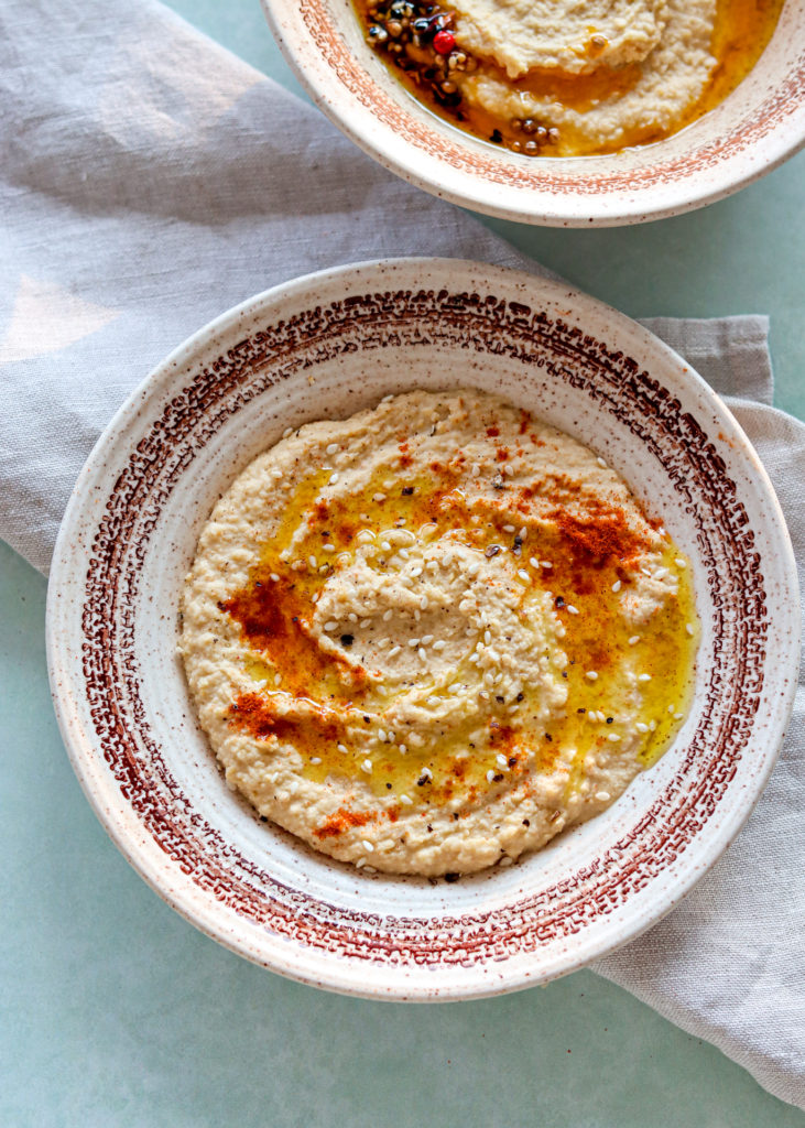 hummus up close