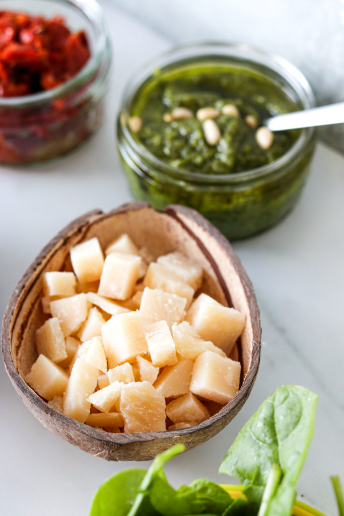 parmesan chunks