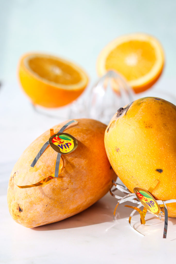 alphonso mangos and oranges