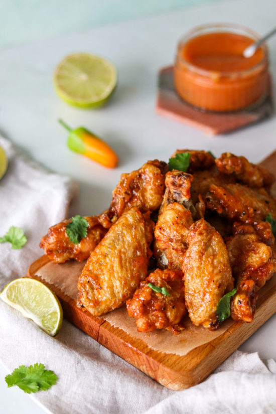 Super Spicy Mango Habanero Chicken Wings - Chilli & Life
