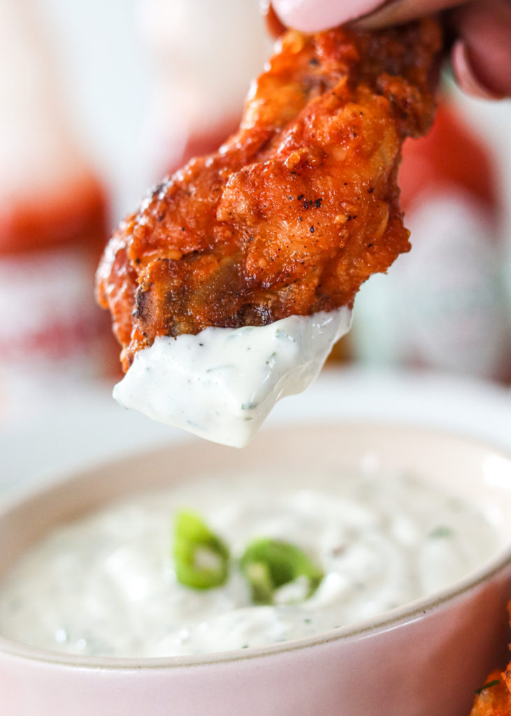 dipped buffalo wing 