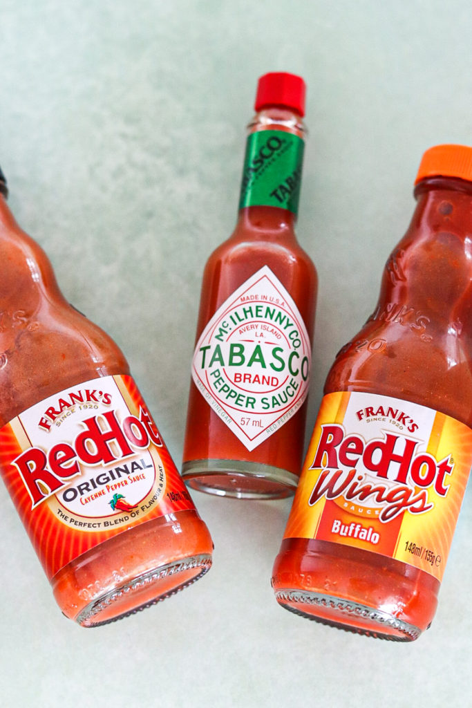 hot sauce franks red hot and tabasco