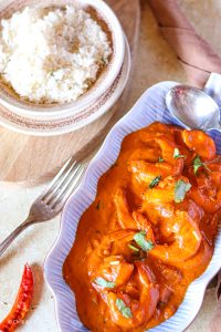 indian butter prawns