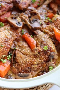 coq au vin blanc