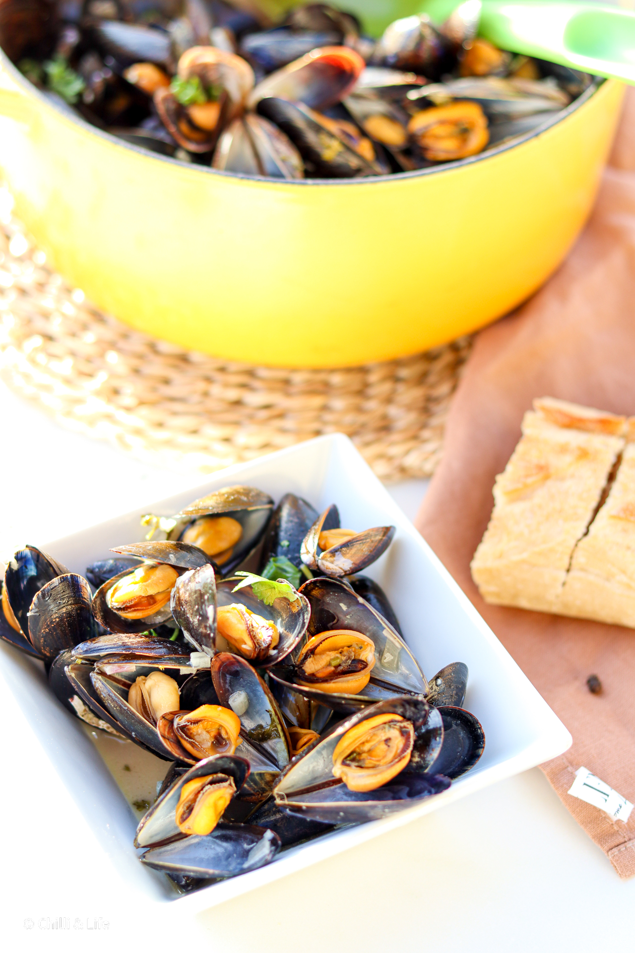 moules marinière