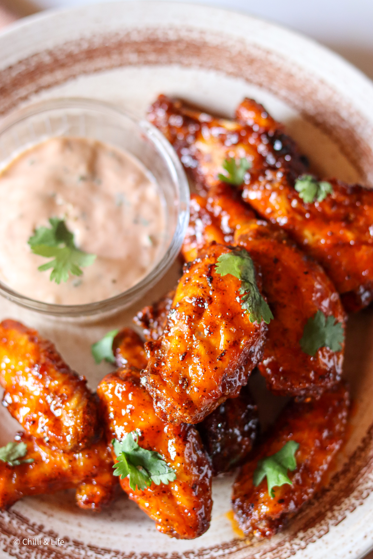 Hot Honey Harissa Wings