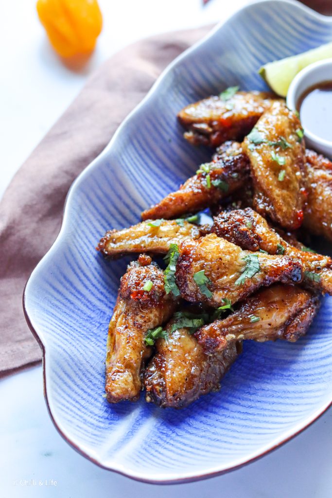 chilli and lime chicken wings