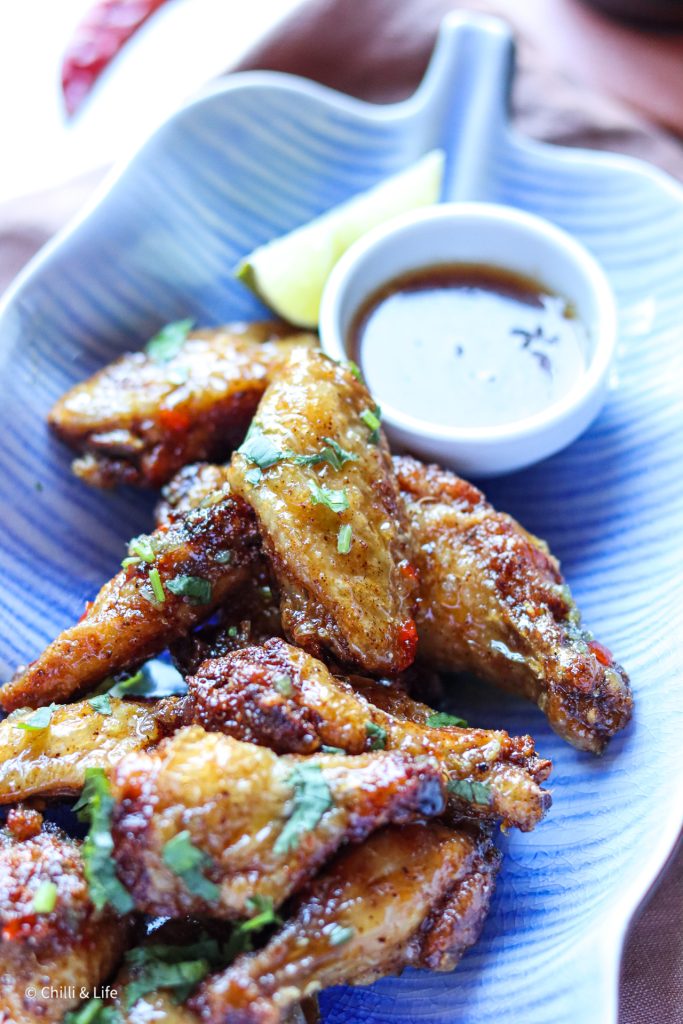 chilli and lime chicken wings