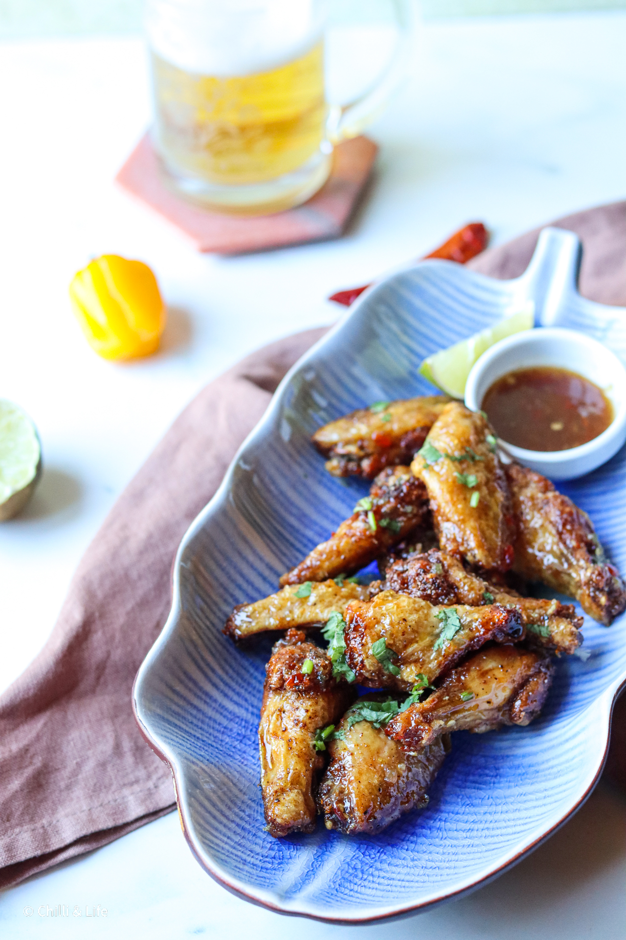 Chilli and Lime Chicken Wings