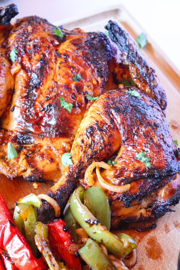 lemon and harissa roast chicken 