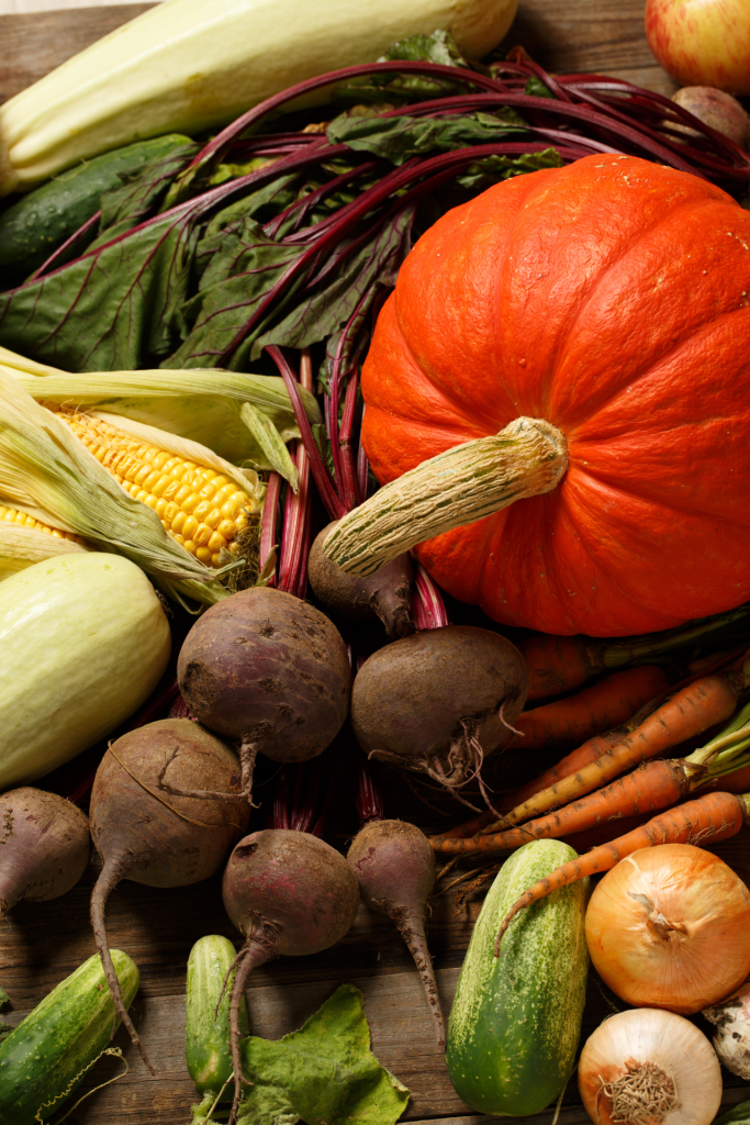 pumpkin beetroot onion