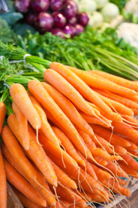 fresh carrots