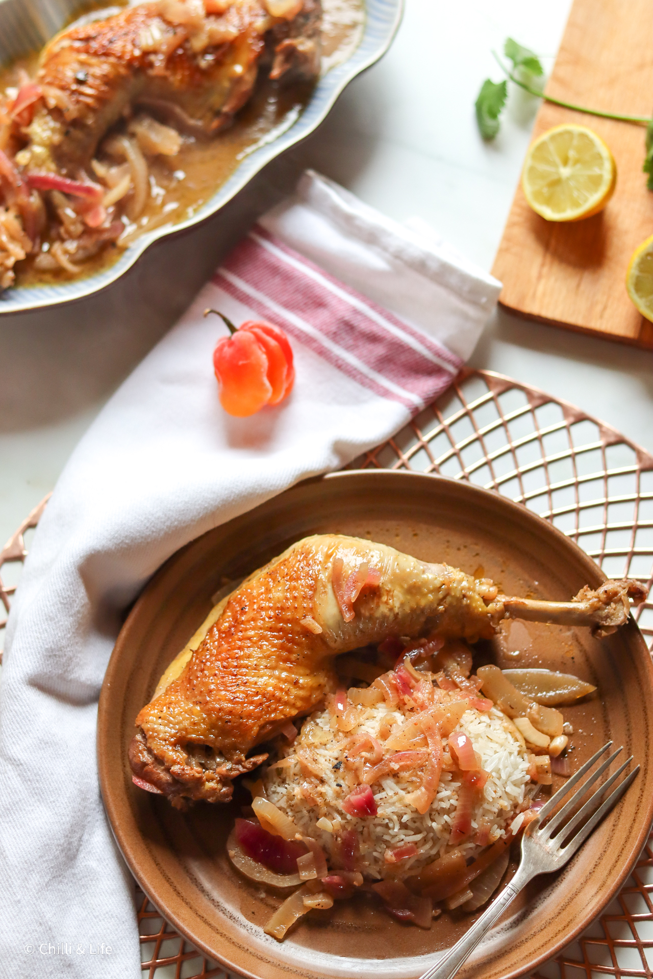 Poulet Yassa