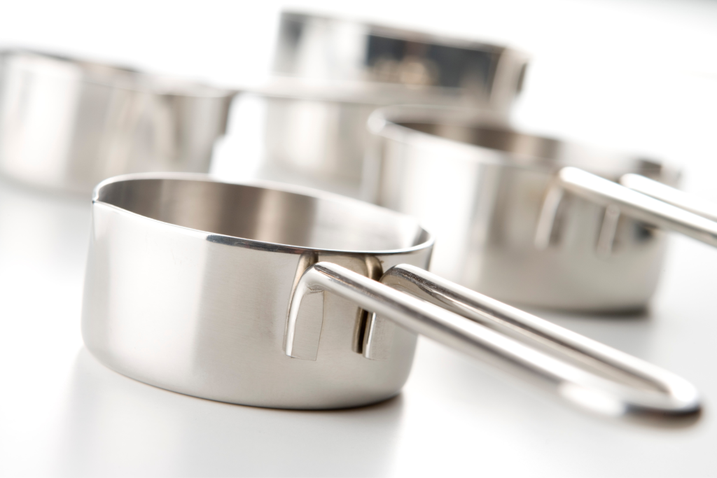 stainless steel saucepans